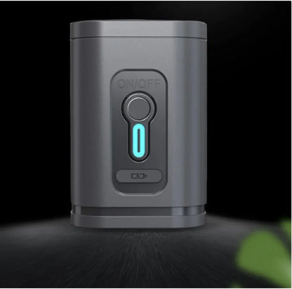 Wireless electric vacuum compression bag pump with durable PVC build and wireless charging.
